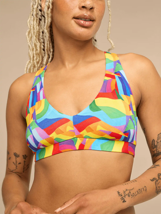UltraModal™ FeelFree Racerback Bralette | Painted Pride