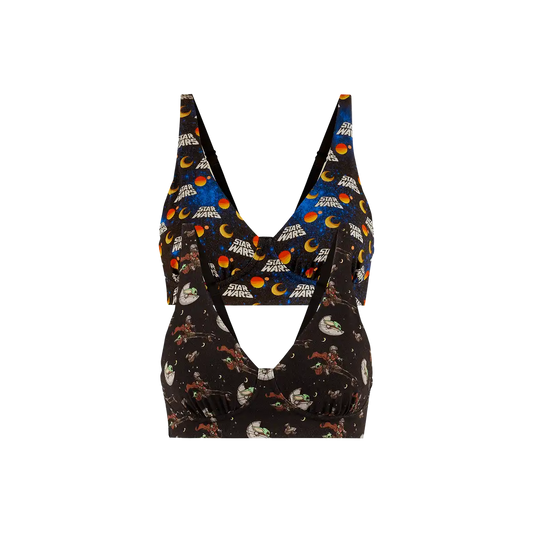 UltraModal™ FeelFree Longline Bralette 2-Pack | Galaxy Far Far Away Pack