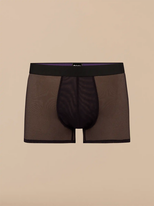 Men's Mesh Trunk | Black