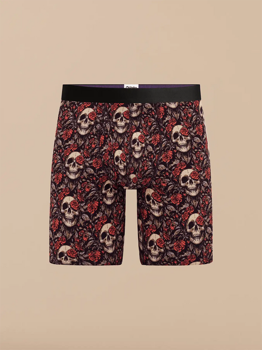 TrueCotton Long Boxer Brief w/ Fly | Eternal Bloom