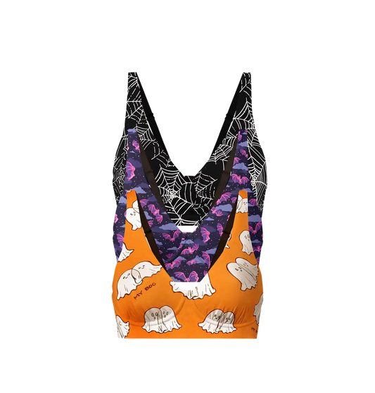 UltraModal™ FeelFree Longline Bralette 3-Pack | In the Dark Pack