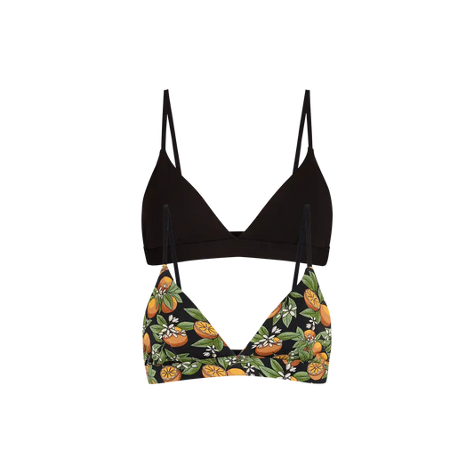 UltraModal™ FeelFree Triangle Bralette 2-Pack | Tangerine Dreams Pack
