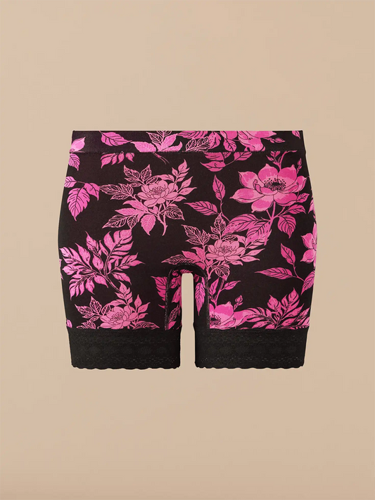 UltraModal™ Lace Long Boyshort | Pink Bloom