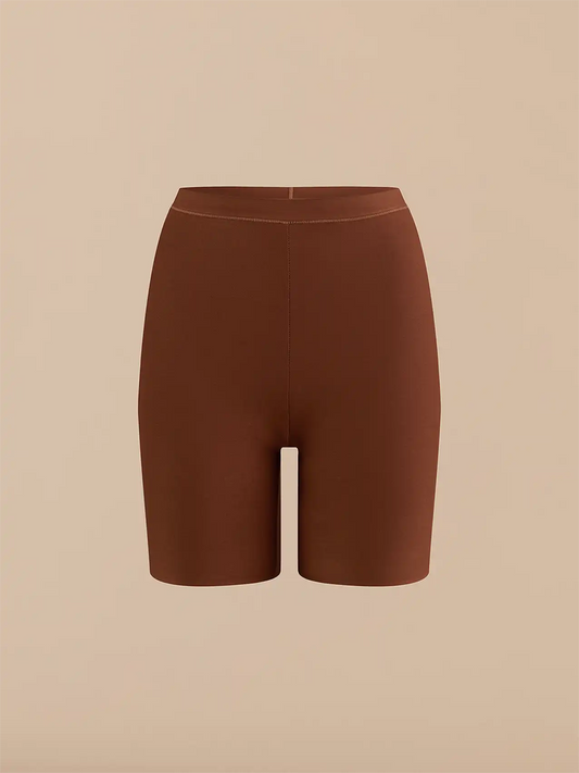 Seamless Long Boyshort | Espresso