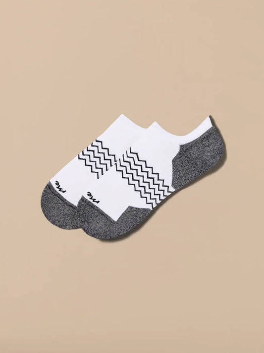 Essential Ankle Sock | White Stripe