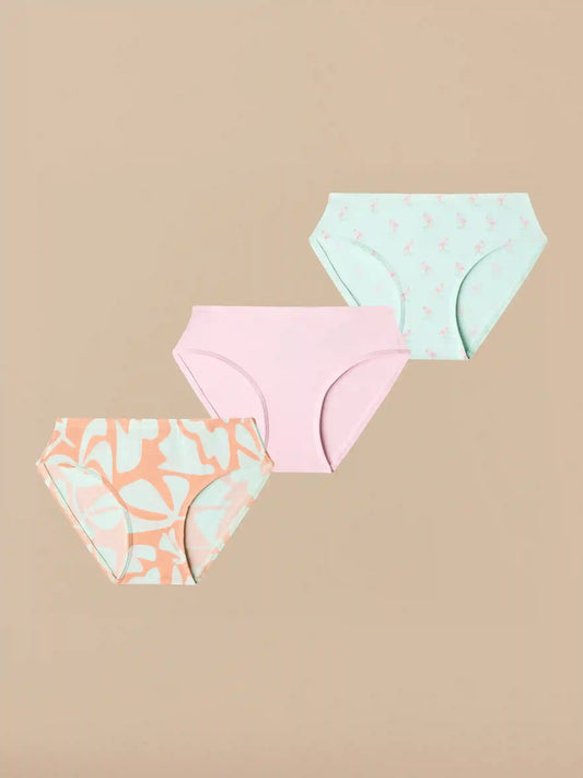 UltraModal™ FeelFree Girls Bikini Brief 3-Pack | Summer Pack