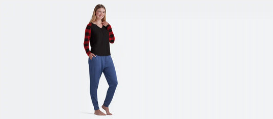 UltraModal™ Henley - Women's | Buffalo Plaid