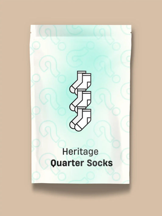 Heritage Quarter Sock 3-Pack | It's a Mystery!