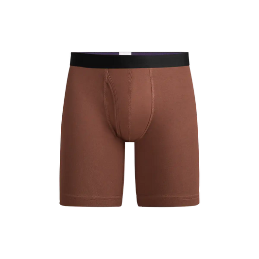 UltraModal™ Core Long Boxer Brief w/ Fly | Walnut Shell