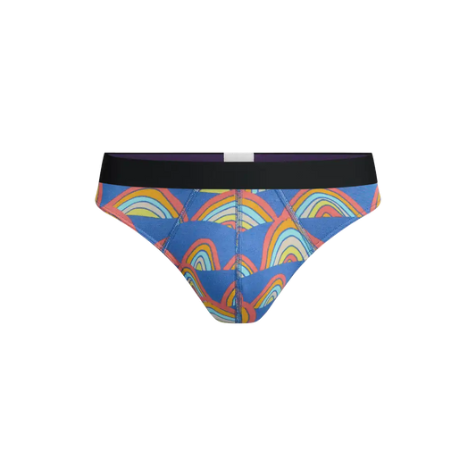 UltraModal™ Core Pouch Front Thong | Retro Rainbows