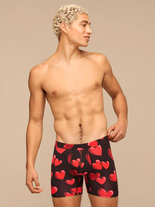 UltraModal™ FeelFree Boxer Brief | Floating Hearts