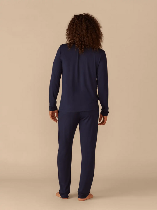 Long Sleeve UltraModal™ PJ Set - Men's | Dark Sapphire