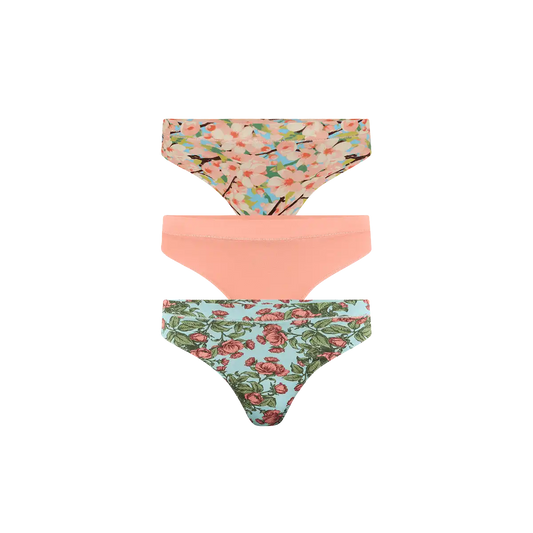UltraModal™ FeelFree Thong 3-Pack | Blossom Pack