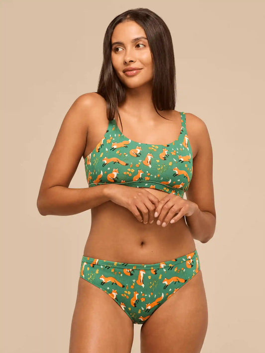 TrueCotton Mid-Rise Bikini | What the Fox