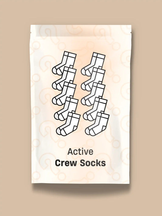 Active Crew Sock 10-Pack | It's a Mystery!