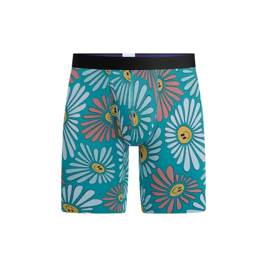 UltraModal™ Core Long Boxer Brief w/ Fly | Disco Daisies