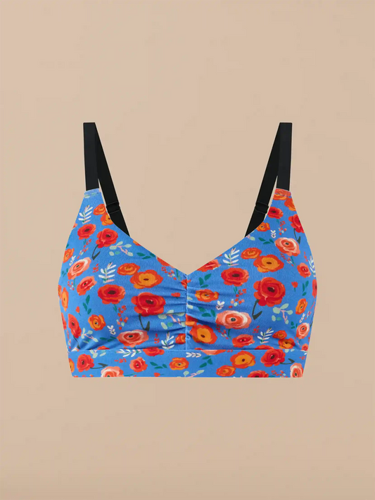 Curvy UltraModal™ FeelFree Ruched Bralette | Painted Petals