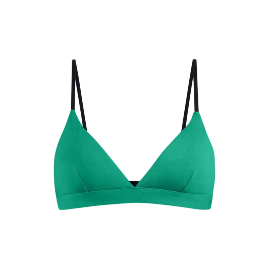 UltraModal™ FeelFree Triangle Bralette | Peacock Green