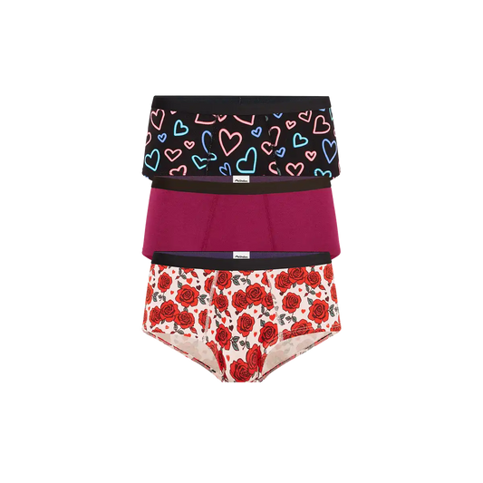 UltraModal™ Core Cheeky Brief 3-Pack | Electric Love Pack