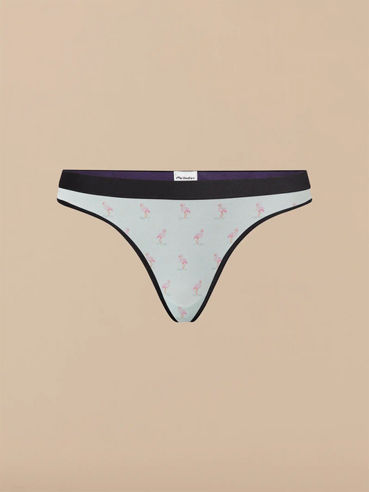 UltraModal™ Core Thong | Blue Flamingos