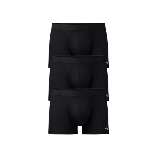 Breathe Trunk 3-Pack | Black Pack
