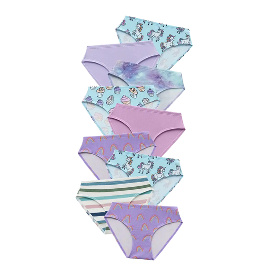 UltraModal™ FeelFree Girls Bikini Brief 9-Pack | Dream Big Pack