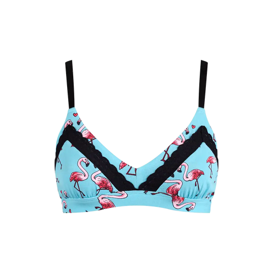 UltraModal™ Lace Triangle Bralette | Love Birds
