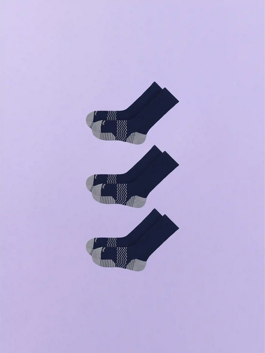 Active Crew Sock 3-Pack | Dark Sapphire Pack