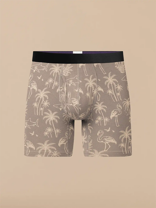 UltraModal™ Core Boxer Brief w/ Fly | Grey Wild Life