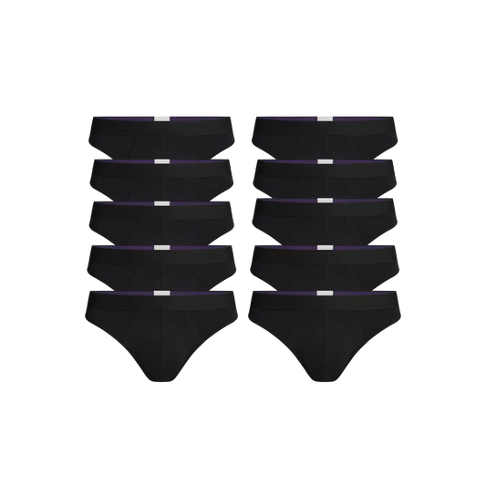 UltraModal™ Core Pouch Front Thong 10-Pack | Black